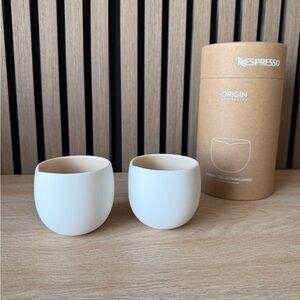 Nespresso Origin Collection Lungo Cups - Cream